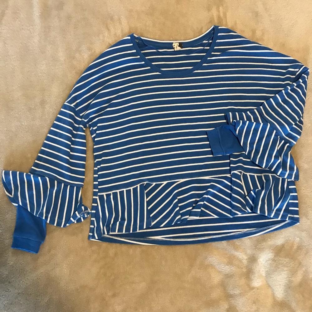 Free people bell sleeve top
